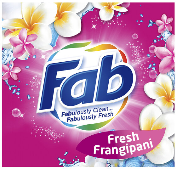 Fab Fresh Frangipani Laundry Powder Detergent 1kg