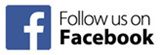 Facebook logo with like us text