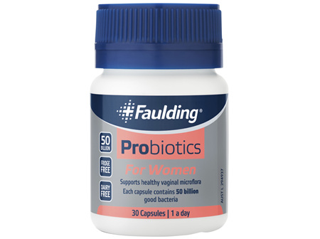 Faulding® Probiotics for Women 30 Capsules