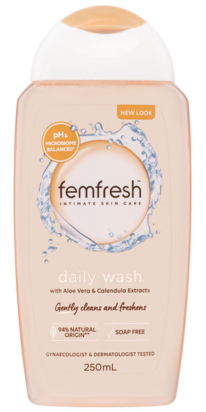 femfresh Daily Intimate Wash with Aloe Vera & Calendula Extracts 250mL