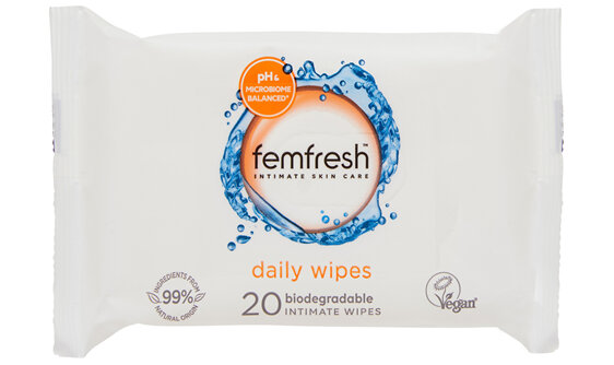 femfresh Daily Intimate Wipes 20 Pack