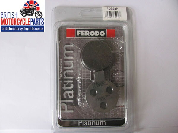 Ferodo disc brake pads FDB88P Platinum for Norton Commando models