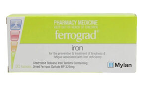 FERROGRAD 325mg tabs 30s