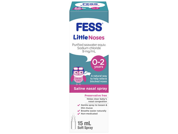 FESS Little Noses Saline Nasal Spray 15mL