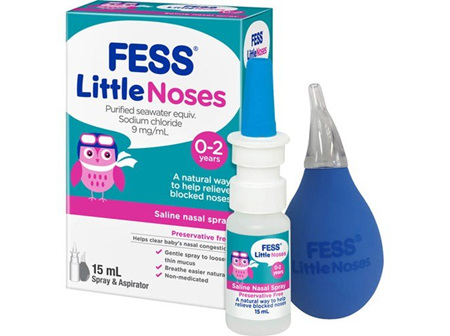 Fess Little Noses Spray & Aspirator 15ml