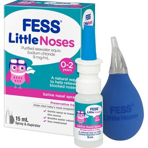 Fess Little Noses Spray & Aspirator 15ml