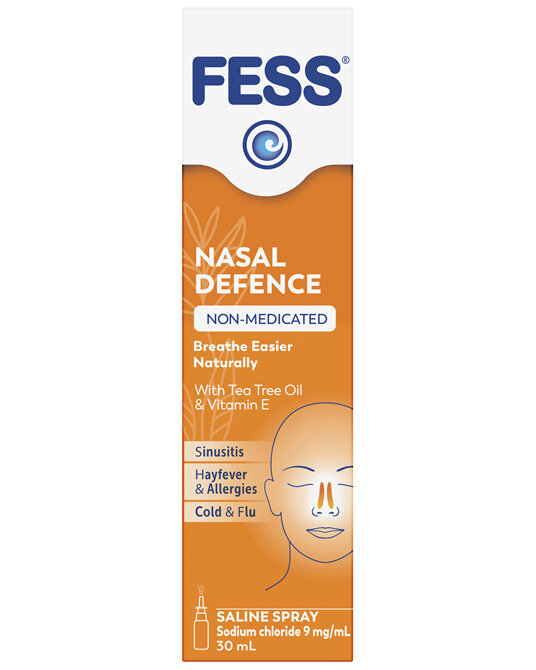 FESS Nasal Defence Saline Spray 30mL