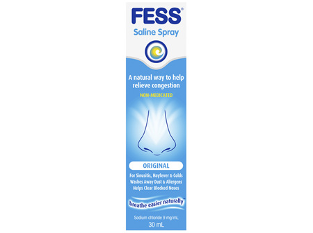 FESS Nasal Saline Spray Original 30mL