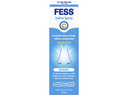 FESS Nasal Saline Spray Original 75mL