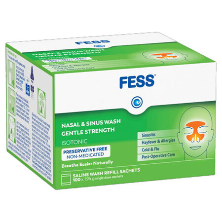 FESS NASAL & SINUS WASH Gentle Sachet 50