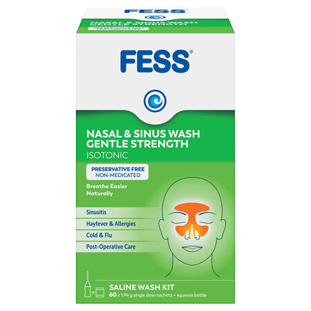 FESS Nasal&Sinus W/Kt G/St 1.94x12pk