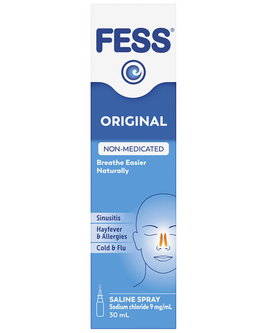 FESS Original Nasal Saline Spray 30mL