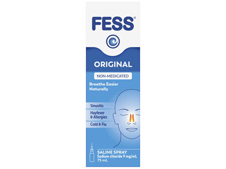 FESS Original Nasal Saline Spray 75mL