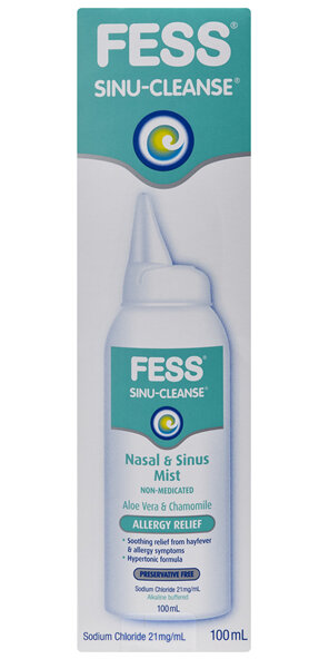 FESS Sinu-Cleanse Nasal & Sinus Mist Allergy 100mL