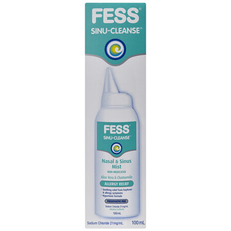 FESS Sinu-Cleanse Nasal & Sinus Mist Allergy 100mL