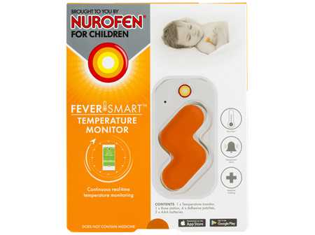 Feversmart Temperature Monitor brought to you by Nurofen for Children