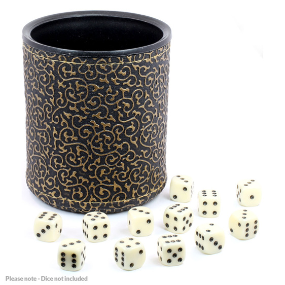 Filigree Dice Cup Dice Accessories Games and Hobbies New Zealand NZ