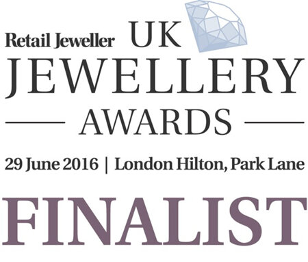 FINALISTS IN UK JEWELLERY AWARDS FOR BRIDAL COLLECTION OF THE YEAR 2016
