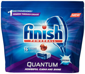 Finish Powerball Quantum Dishwasher Tablets Original 16 Pack