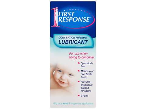 First Response Conception Friendly Lubricant 9 Pack