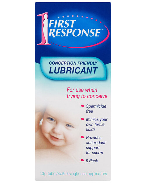 First Response Conception Friendly Lubricant 9 Pack