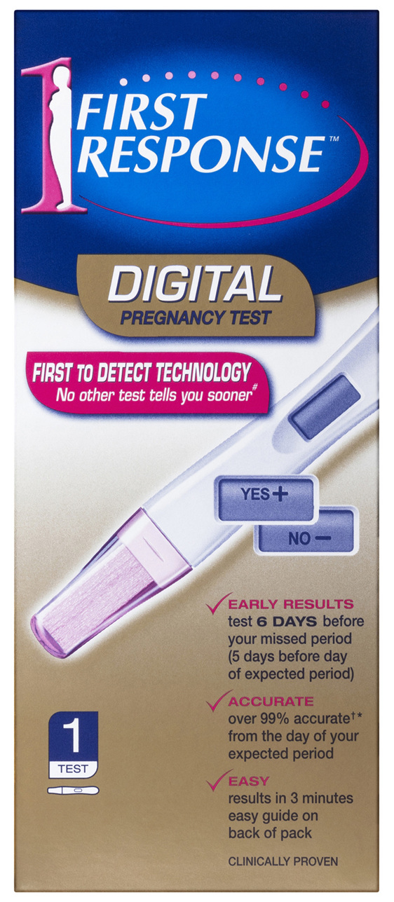 First Response Digital Pregnancy Test 1 Pack