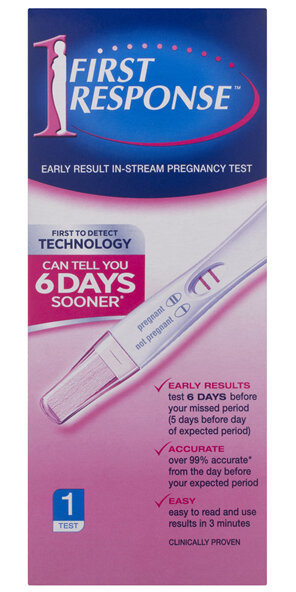 First Response In-Stream Pregnancy Test 1 Pack