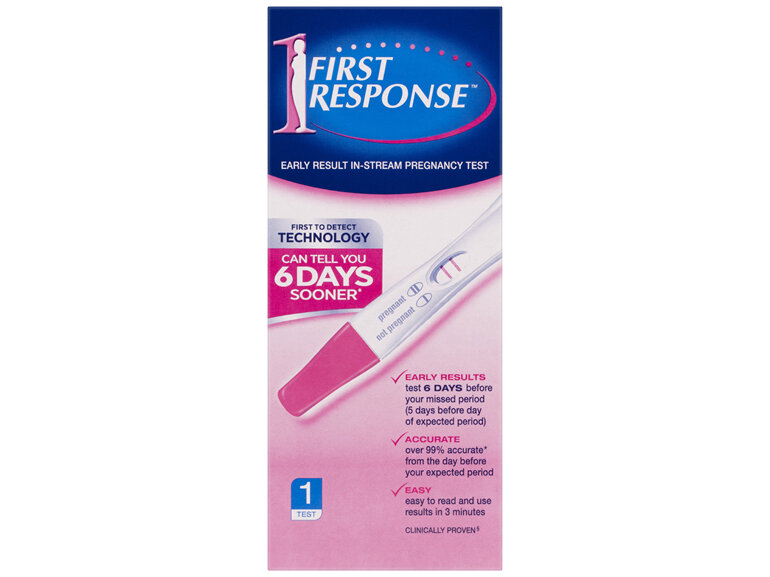 First Response Instream Pregnancy Test 1 Pack