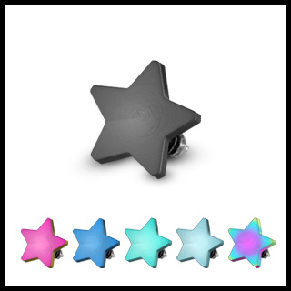 Flat 4mm Star Dermal Top