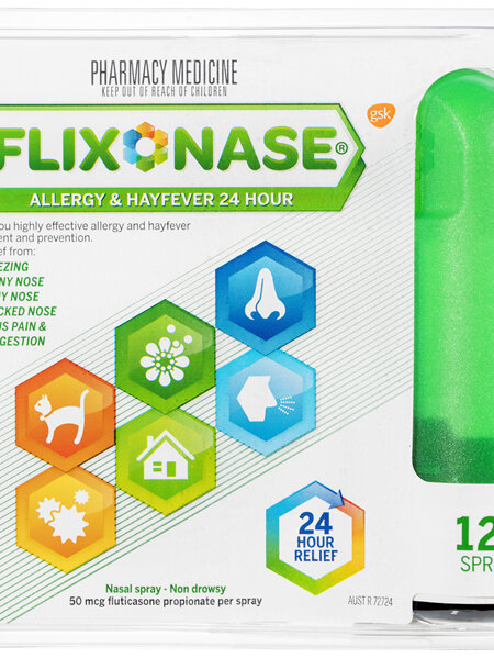 Flixonase Allergy & Hayfever 24 Hour Nasal Spray 120D