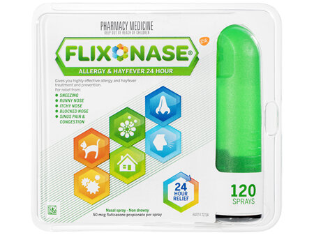 Flixonase Allergy & Hayfever 24 Hour Nasal Spray 120D