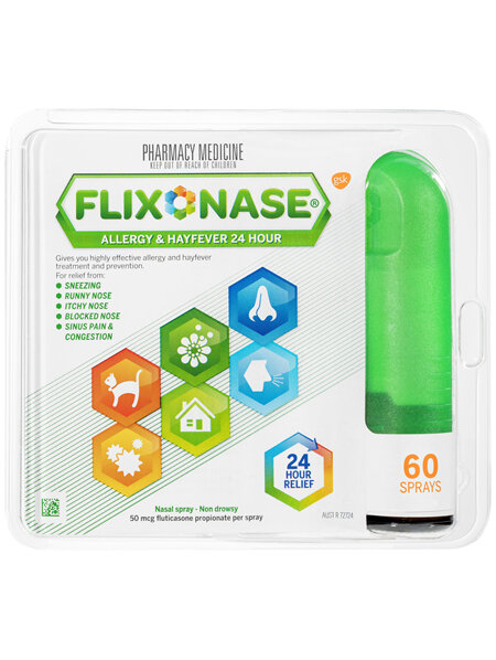 Flixonase Allergy & Hayfever 24 Hour Nasal Spray 60D