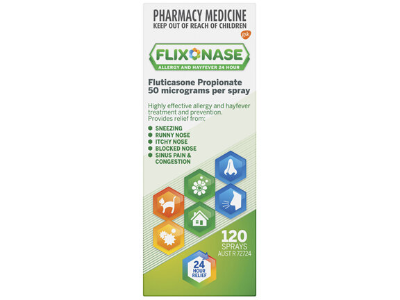 FLIXONASE NASAL SPRAY 120D 10X1