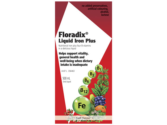 Floradix Liquid Iron Plus 500mL