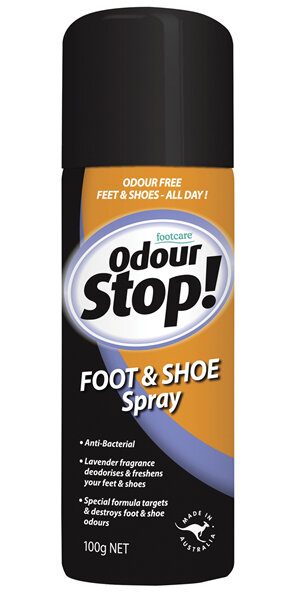 Footcare by Maseur Odour Stop Foot and Shoe Spray 100g
