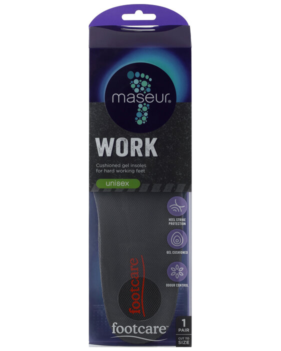 Footcare Work Insoles, 1 pair