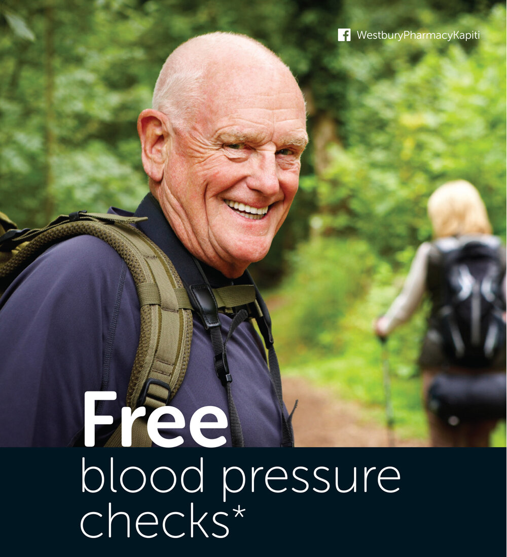 Free blood pressure checks available until the end of June