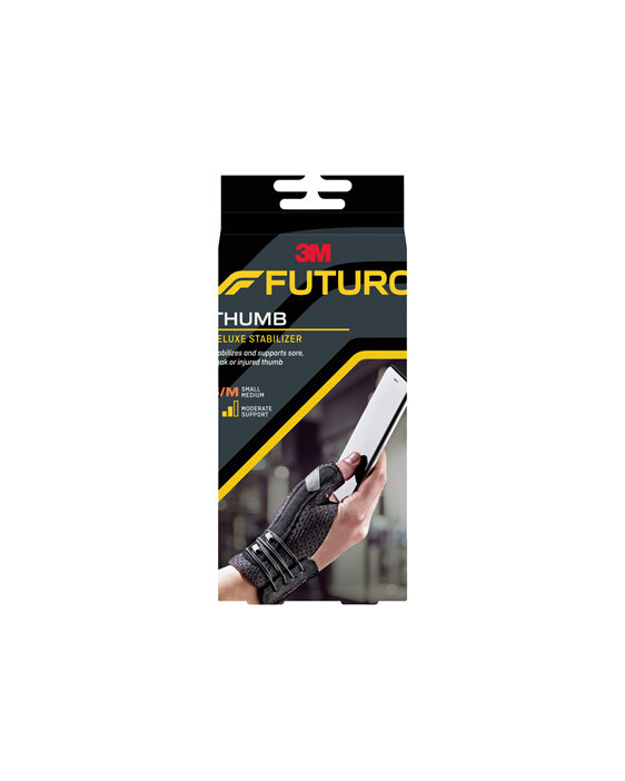 Futuro Deluxe Thumb Stabiliser Blk Sml/Med