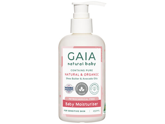 GAIA Natural Baby Moisturiser 250mL