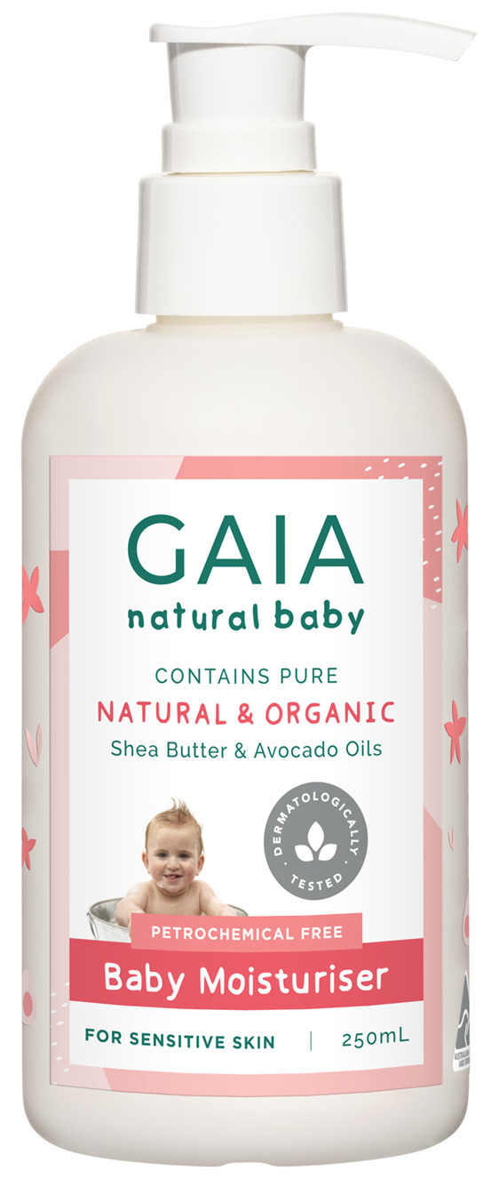 GAIA Natural Baby Moisturiser 250mL