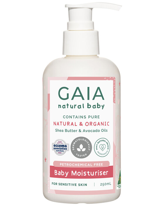Gaia Natural Baby Moisturiser 250mL