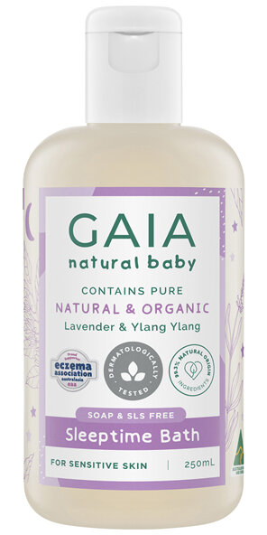 GAIA Natural Baby Sleeptime Bath 250mL 
