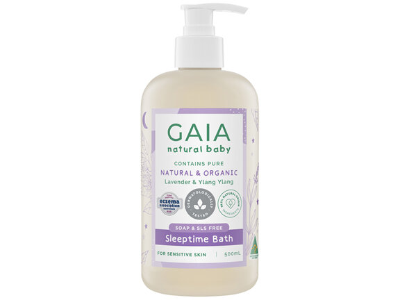 GAIA Natural Baby Sleeptime Wash 500mL