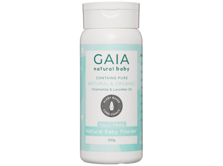 GAIA Talc Free Natural Baby Powder 100g