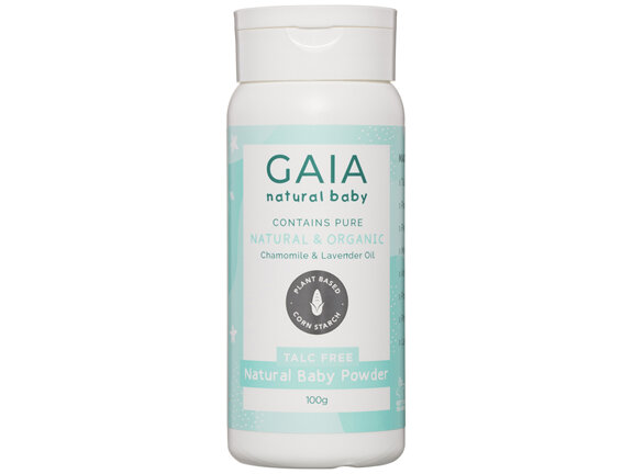 GAIA Talc Free Natural Baby Powder 100g