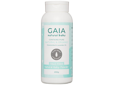 GAIA Talc Free Natural Baby Powder 200g
