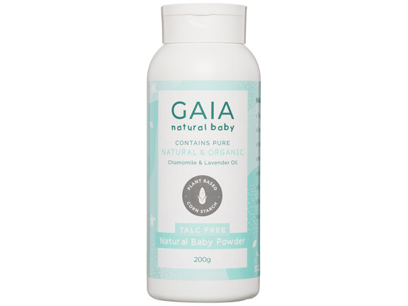 GAIA Talc Free Natural Baby Powder 200g