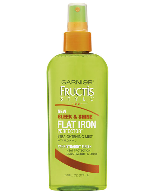 Garnier Fructis Style Flat Iron Perfector with Heat Protection for Straighter Hair
