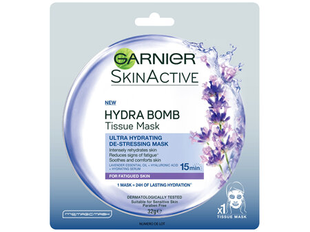 Garnier SkinActive Hydra Bomb Tissue Face Mask Lavender
