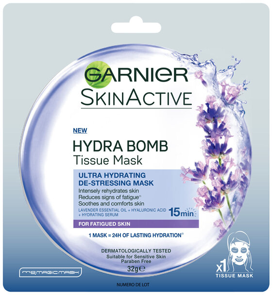Garnier SkinActive Hydra Bomb Tissue Face Mask Lavender